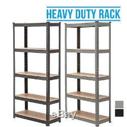 BN 5-Tier Heavy Duty Metal Shelving Storage Racking Unit Boltless Shelves Garage