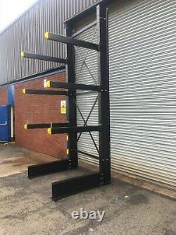 BRAND NEW CANTILEVER HEAVY DUTY STORAGE RACKING 4000mm TALL 1000KG UDL ARMS