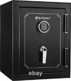 Barska Heavy Duty 2.6 Cubic Feet Fireproof Vault Safe, 2 Shelves, AX13102
