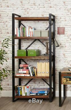 Baumhaus Urban Chic Funky Large Open Bookcase Reclaimed Wood