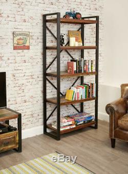 Baumhaus Urban Chic Funky Large Open Bookcase Reclaimed Wood