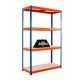 Bigdug 4 Tier Racking Heavy Duty Steel Shelving Unit 1320kg 244h Cm Warehouse