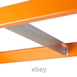 BiGDUG 4 Tier Racking Heavy Duty Steel Shelving Unit 1320kg 244h cm Warehouse