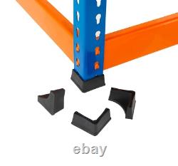 BiGDUG 4 Tier Racking Heavy Duty Steel Shelving Unit 1320kg 244h cm Warehouse