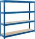 Bigdug Heavy Duty Garage Shelving Unit 1770h X 600d Mm 4 Tier With Pick Bins