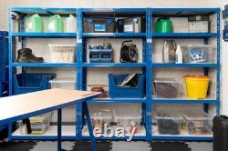 BiGDUG Heavy Duty Garage Shelving Unit 3 Bay 179x90x45 cm 200kg UDL Per Shelf