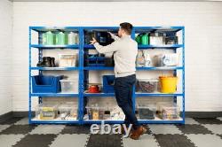 BiGDUG Heavy Duty Garage Shelving Unit 3 Bay 179x90x45 cm 200kg UDL Per Shelf