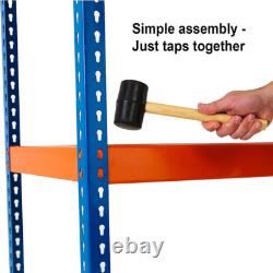 BiGDUG Heavy Duty Tyre Racking 200kg UDL 1980H x 455D mm Width Options