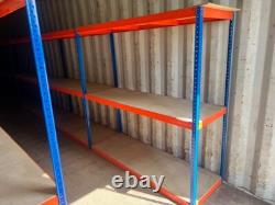 BiGDUG Warehouse Shelving Racking Set of 6 Bays with 3 Shelves each USED