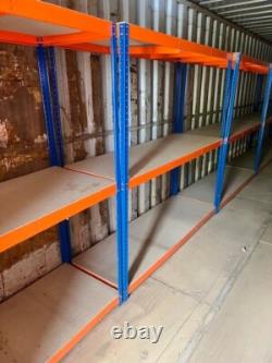 BiGDUG Warehouse Shelving Racking Set of 6 Bays with 3 Shelves each USED