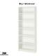 Billy Shelf Bookcase Shelving Unit Storage Shelf Heavy Duty White 80x28x202 Cm