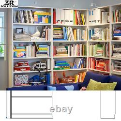 Billy Shelf Bookcase Shelving Unit Storage Shelf Heavy Duty white 80x28x202 cm