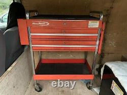 Blue Point by SNAP ON Trolley, Heavy Duty, 2 Drawers, Side Shelf and Side Box