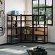 Boltless 5-tier Heavy Duty Racking Steel Garage Shelving Corner Storage 3 Racks