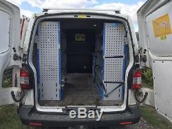 BriStor Van Racking Heavy Duty Metal Plumbers Electricians VW T5 Shelves Drawers