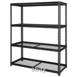Buffalo Pro Heavy Duty Wire Rack 1500mm Storage Shelving Garage Workshop Steel