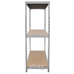 Capacity Heavy Duty Racking Garage Storage Shelving Unit 1200kg Steel Shelves