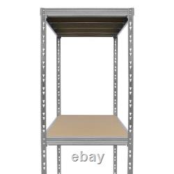 Capacity Heavy Duty Racking Garage Storage Shelving Unit 1200kg Steel Shelves