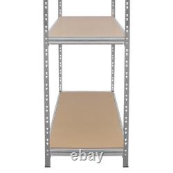 Capacity Heavy Duty Racking Garage Storage Shelving Unit 1200kg Steel Shelves