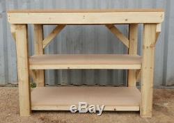 Clearance 18mm MDF Wooden Workbench -3Ft to 6Ft- Strong Heavy Duty UK Handmade