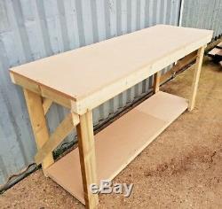 Clearance 18mm MDF Wooden Workbench -3Ft to 6Ft- Strong Heavy Duty UK Handmade