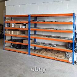 Clearance Warehouse Shelving Racking Garage Metal Steel Shelf Unit 180x150x60 cm