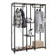 Clothes Rail Rack Heavy Duty Open Wardrobe With Shelves Hanging Display Stand Unit