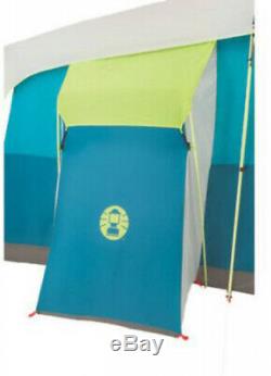 Colman 8-Person Cabin Tent With Closet Shelves Hanger Bar