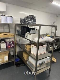 Commercial Kitchen Shelf Stainless Steel Shelving Rack Heavy Duty Storage Unit