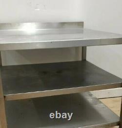 Commercial Stainless Steel Shelving Unit/ Trolley for Kitchen Heavy Duty