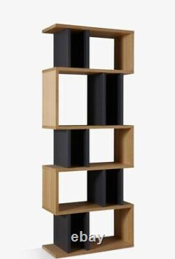 Content by TERENCE CONRAN Counterbalance Alcove Shelving Unit Oak/Charcoal