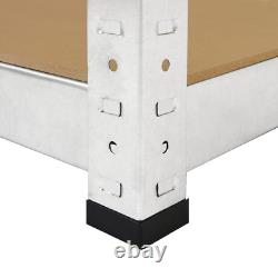 Corner Racking & 4 x 90cm Shelves Shelving Unit Boltless Heavy Duty Storage