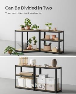 Corner Shelf 5-Tier, Garage Shelving, Heavy Duty Metal Shelving Units, for Garag