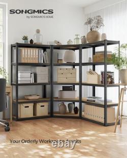 Corner Shelf 5-Tier, Garage Shelving, Heavy Duty Metal Shelving Units, for Garag