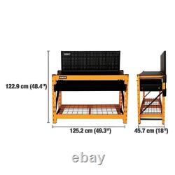 Dewalt Heavy-Duty Rack Industrial Tool Shelf for Garage, Workshop & Station