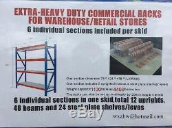 Dexion Extra Heavy Duty Shelves Garage Shelving Racking 500kg Per Shelve
