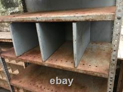 Dexion Heavy Duty Shelving Racking Steel Storage Industrial Garage Vintage Old