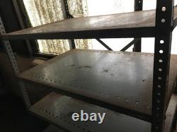 Dexion Heavy Duty Shelving Racking Steel Storage Industrial Garage Vintage Old