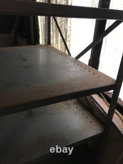 Dexion Heavy Duty Shelving Racking Steel Storage Industrial Garage Vintage Old