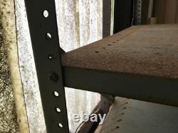 Dexion Heavy Duty Shelving Racking Steel Storage Industrial Garage Vintage Old