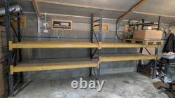 Dexion Speedlock Mk3 heavy duty pallet racking shelving 5 bays