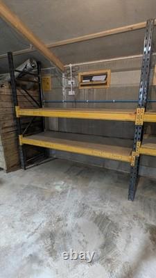 Dexion Speedlock Mk3 heavy duty pallet racking shelving 5 bays