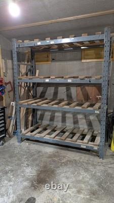 Dexion Speedlock Mk3 heavy duty pallet racking shelving one bay