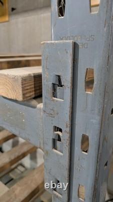 Dexion Speedlock Mk3 heavy duty pallet racking shelving one bay