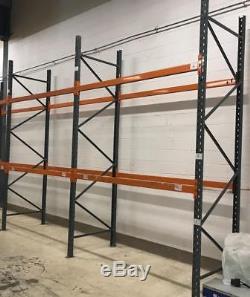 Dexion heavy duty industrial pallet racking shelving set 3150h x 900h x 2400w