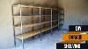 Diy Heavy Duty Garage Storage Shelves Easy And Fast
