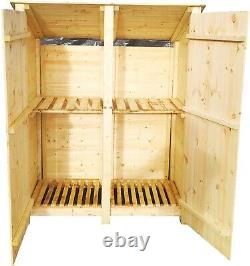 Double Log Store/Tool Store, 4ft 6ft 1460W 800D