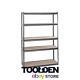 Draper 52958 Heavy-duty Steel Shelving Unit Five Shelves L1220 X W610 X H1830