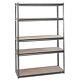 Draper Expert Quality Heavy Duty Steel Shelving Unit, 5 Shelves, L1220 X W610 X