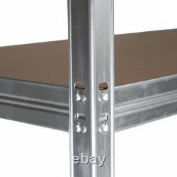 Edsal MuscleRack 5-Tier Heavy Duty Steel Shelving Units Pack of 3 180x120x45cm